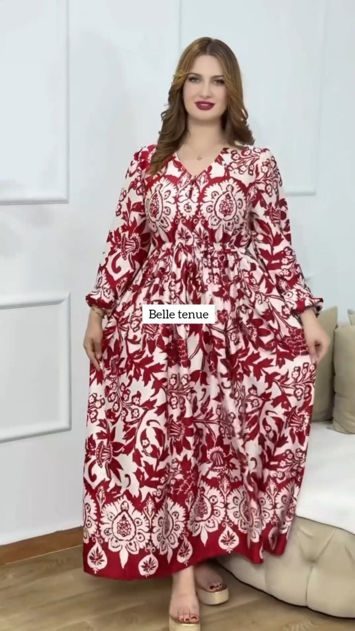 Robe Florale imprimée importation 2026